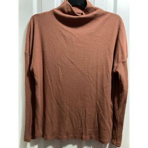 Medium A New Day Turtle Neck Sweater Dust Rose